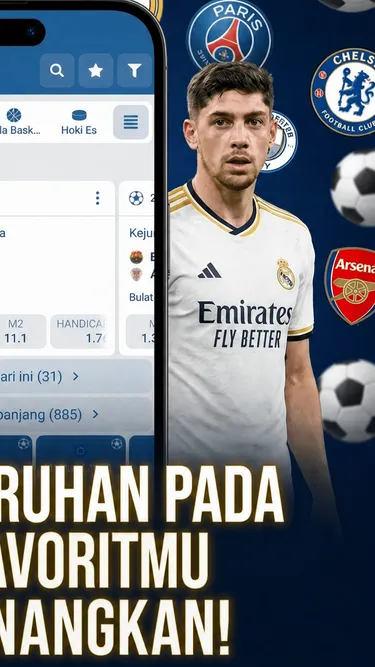 1XBet Sepak Bola Screenshot
